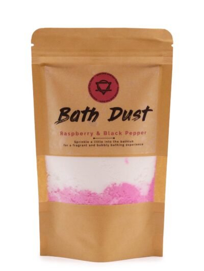 Raspberry & Black Pepper Bath Dust 200g