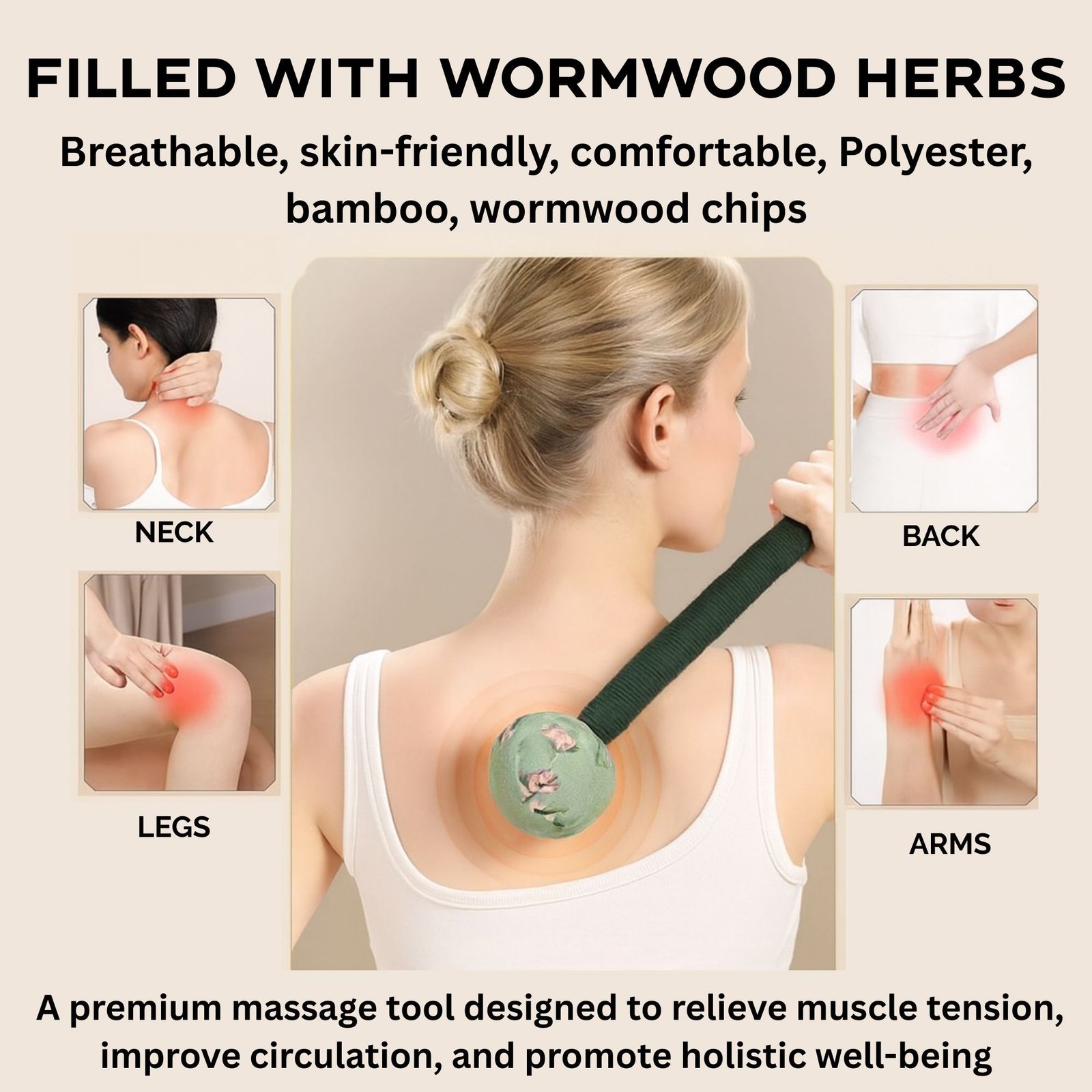 Wormwood Massage Hammer - Blue - Image 8