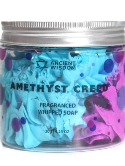Amethyst Creed Whipped Cream Soap 120g